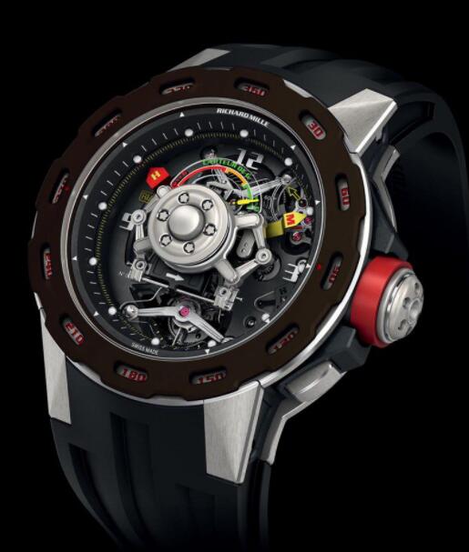 Replica Richard Mille RM 36-01 Manual Winding Tourbillon G-sensor Sebastien Loeb Watch